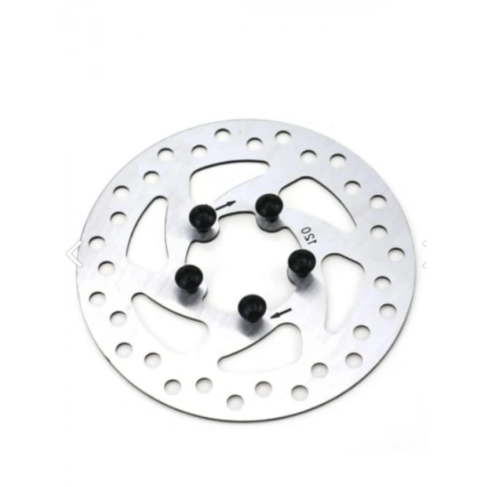 120mm 5 Delikli Scooter Fren Diski - Dayanıklı Metal Yapı