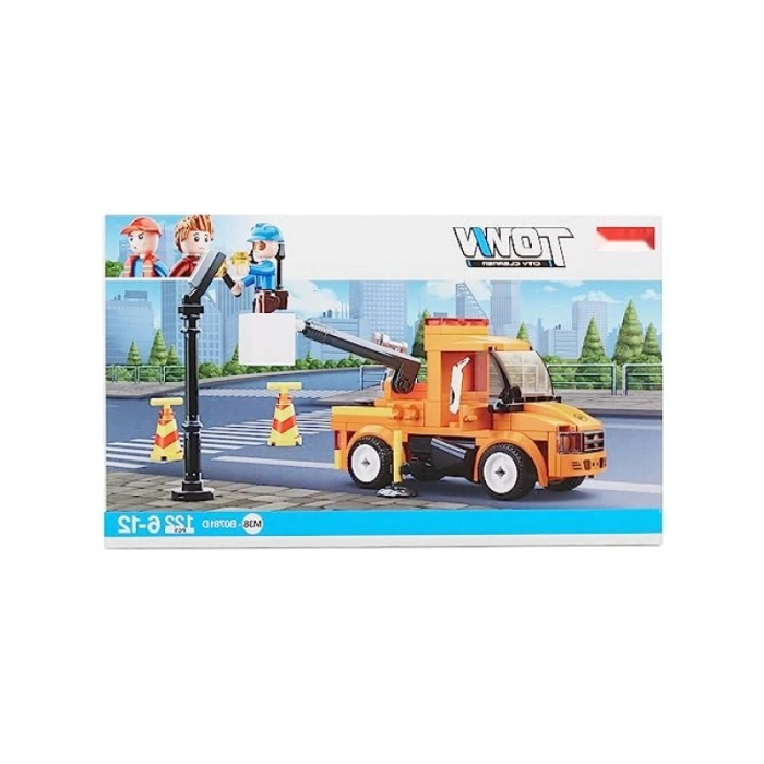 122 Parça İş Arabası Yapım Seti - Eğlenceli İnşaat Deneyimi