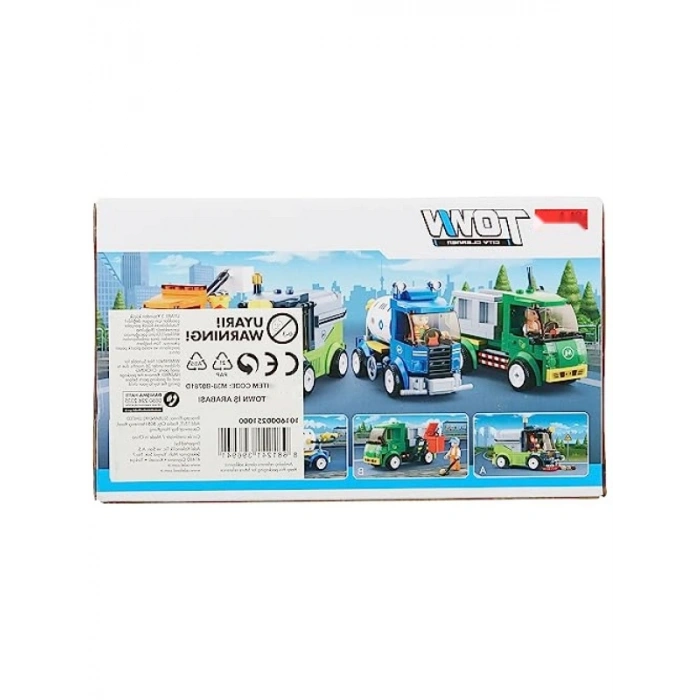 122 Parça İş Arabası Yapım Seti - Eğlenceli İnşaat Deneyimi