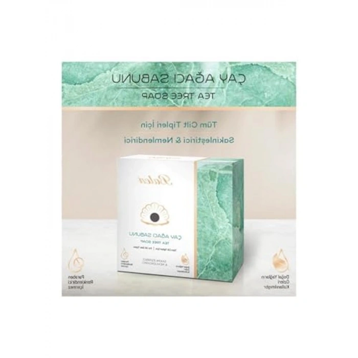 125 gr çay ağacı sabunu, cilt temizliği için