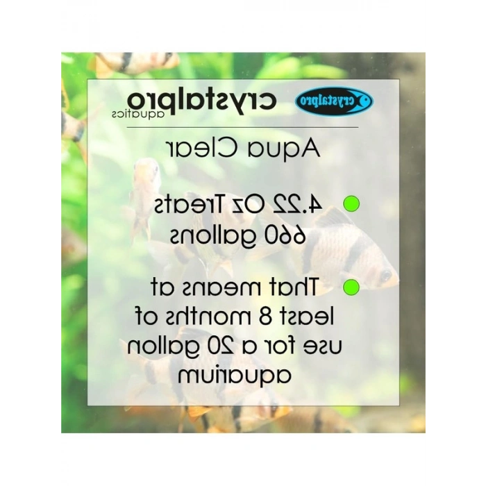 125 ml Aqua Clear, akvaryum filtreleme sistemi için ideal