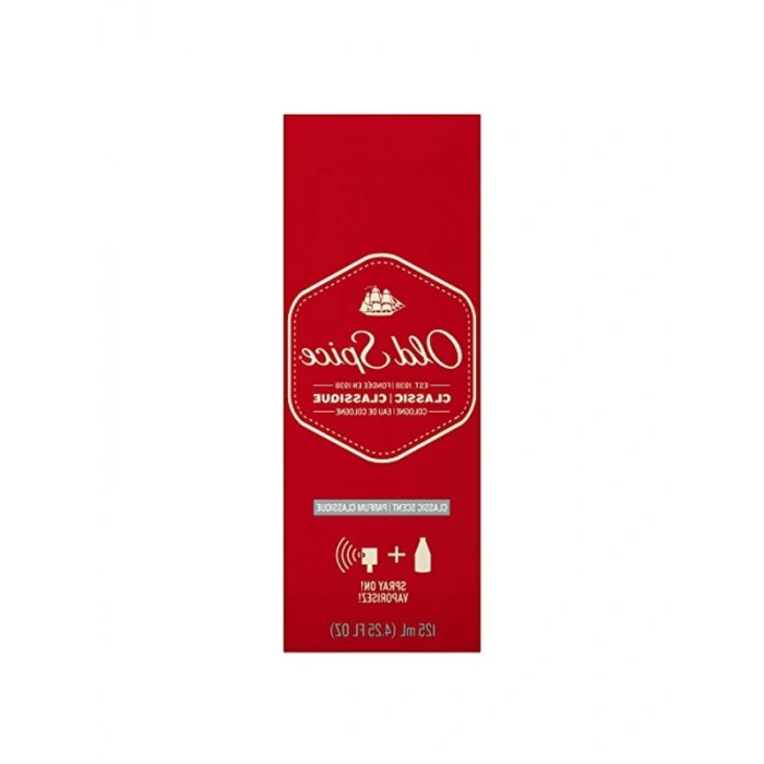125 ml Old Spice Classic Eau De Cologne, Ferahlatıcı ve Erkeksi Koku
