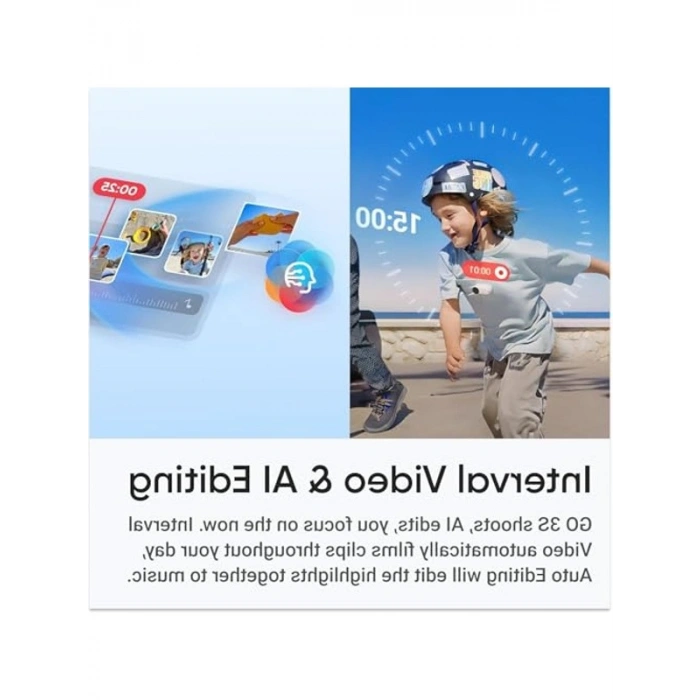 128GB Bellek ile GO3S (Siyah)