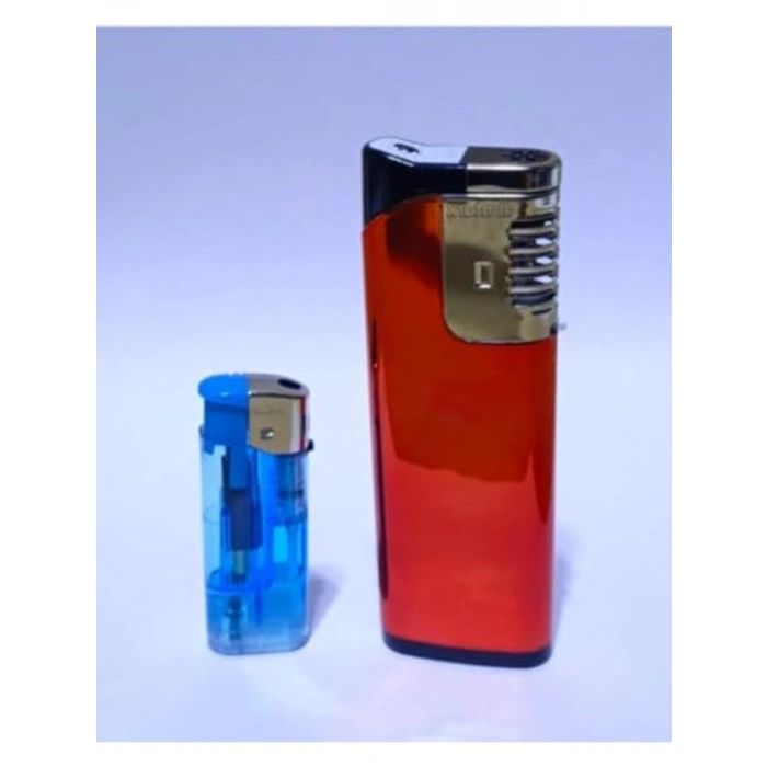 12cm Rüzgarda Sönmeyen Led Işıklı Çakmak, Doldurulabilir