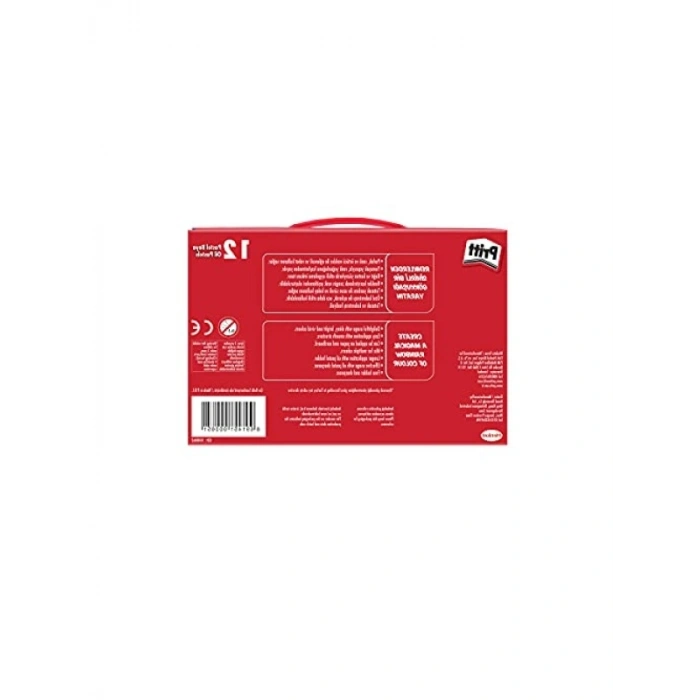 12’li Canlı Renk Pastel Boya Seti - Taşınabilir Ambalaj