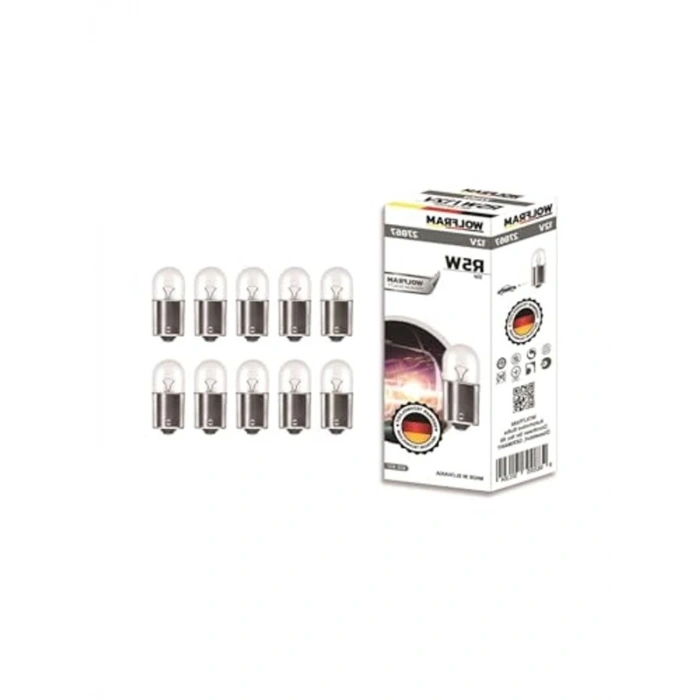 12V 5W Park Ampulü - R5W 67 Model, 10 Adet Paket