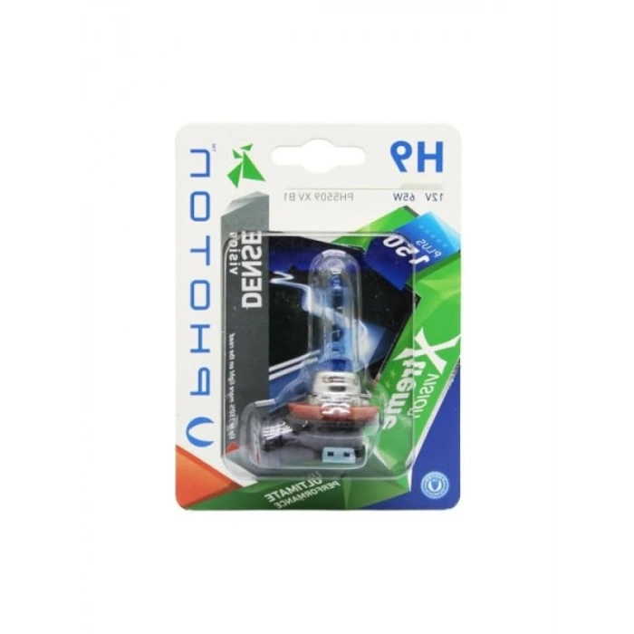 12V 65W H9 Ampul - Xtreme Vision, %150 Daha Fazla Işık