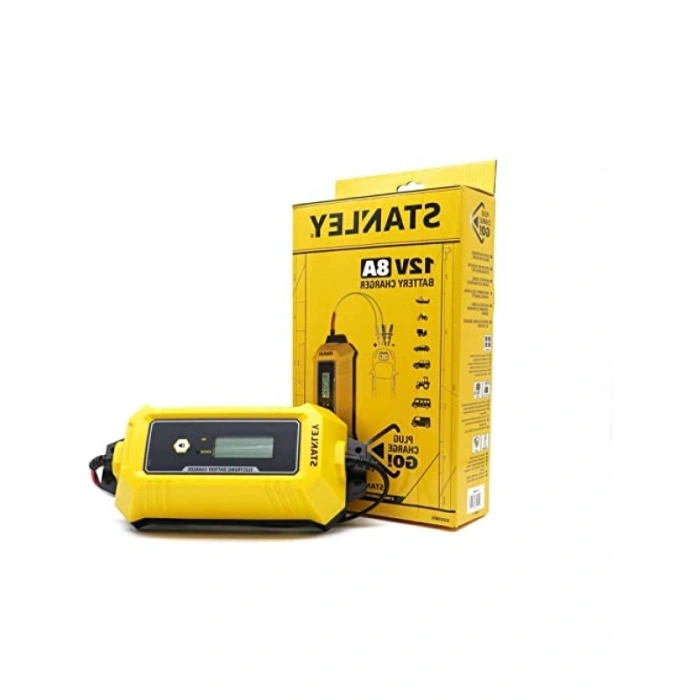 12V Akü Şarj ve Bakım Cihazı - 8A Kapasite