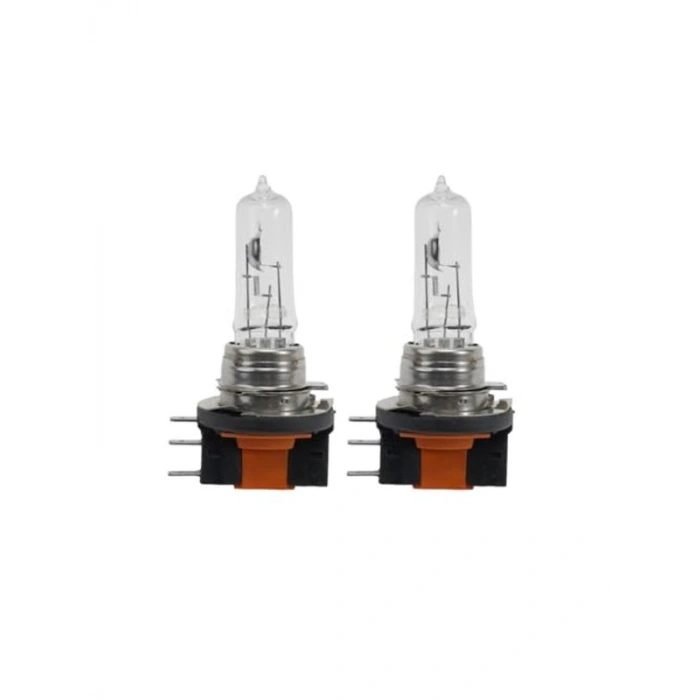 12V H15 Tipi 15/55W Halojen Ampul, 2 Adet
