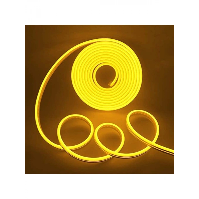 12V Neon Led Işık, 5 Metre Esnek Silikonlu Aydınlatma