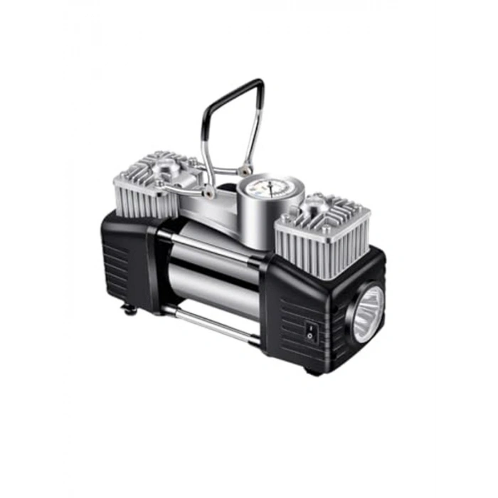 12V Pistonlu Hızlı Lastik Şişirme Kompresörü, 150 Psi