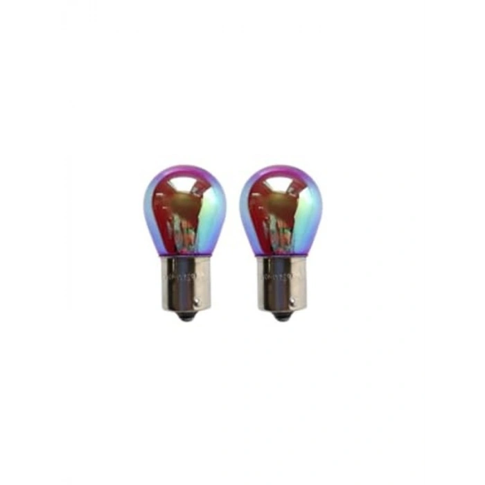 12V PY21W 93 Tek Duy Amber Ampul 2li Set, Yüksek Kalite