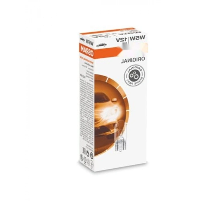 12V T10 Dipsiz Park Gösterge Ampulü - 10 Adet