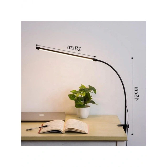 12W USB Güç Girişli Led Masa Lambası, 3 Renk Sıcaklığı