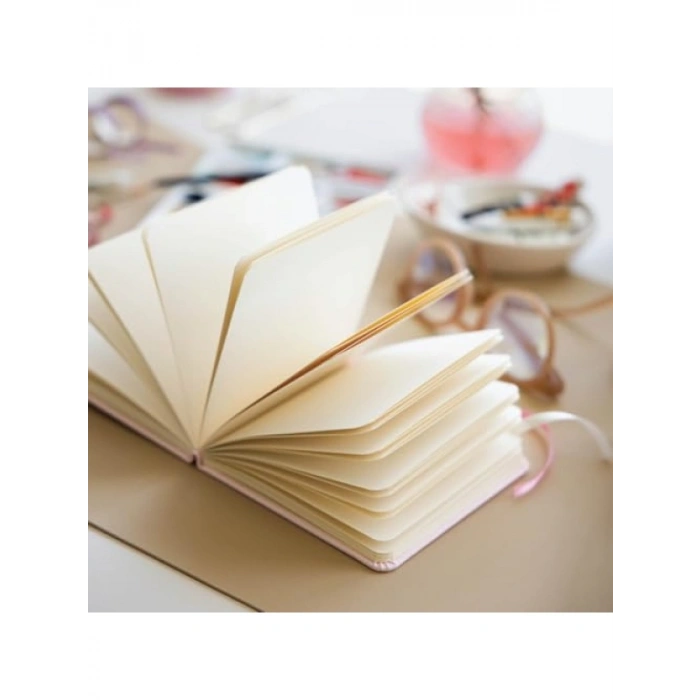 12x12 cm Sert Kapak Eskiz Defteri - 80 Yaprak, Lila