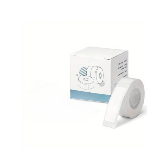 12x40mm Beyaz Etiket Rulosu, 160 Adet