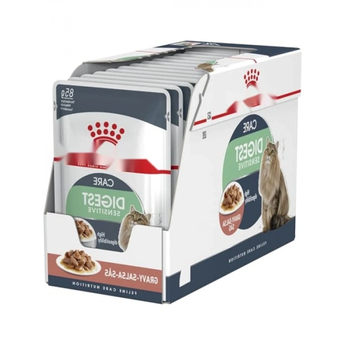 12x85 Gr Yetişkin Kedi İçin Yaş Mama - Gravy ve Salsa