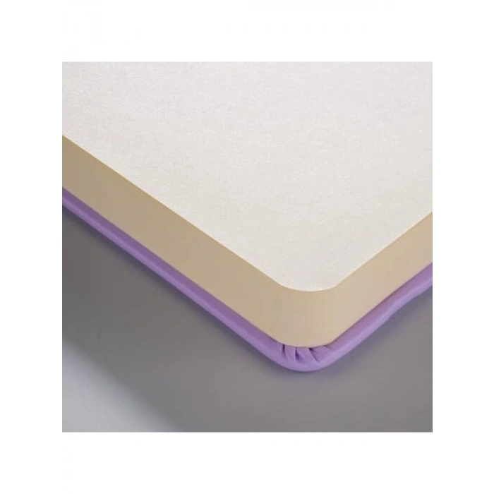 13 cm x 21 cm Boyutunda 80 Yapraklı Pastel Mor Eskiz Defteri