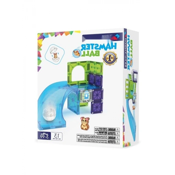 13 Parça Hamster Topu ile Eğlenceli Oyun Seti