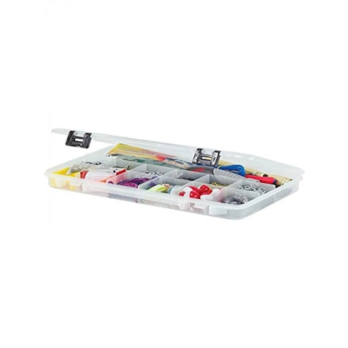 13 Sabit Bölmeli Şeffaf Stowaway Kutusu