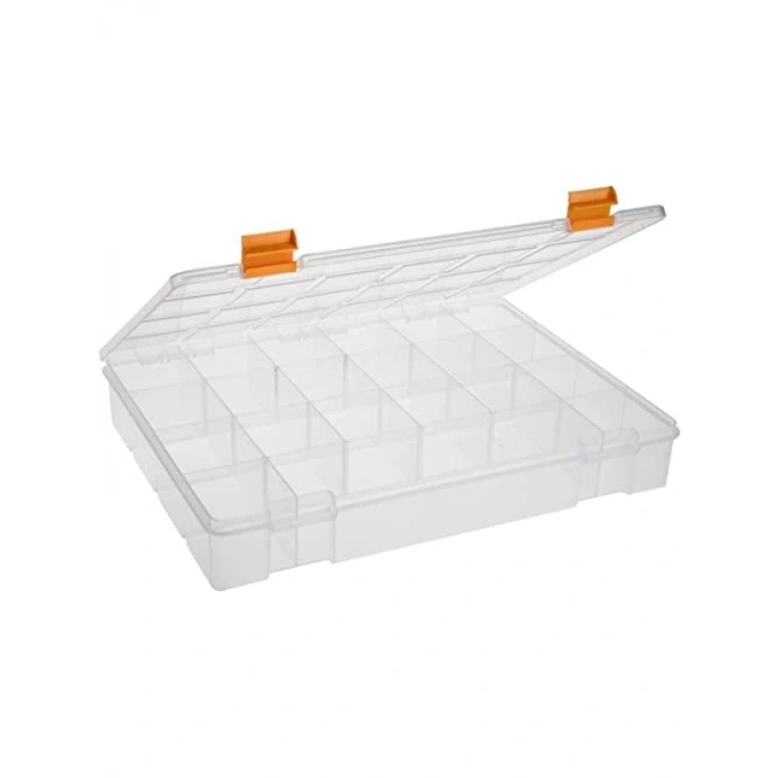 13 Şeffaf Organizer, Darbeye Dayanıklı, 21 Sabit Bölme