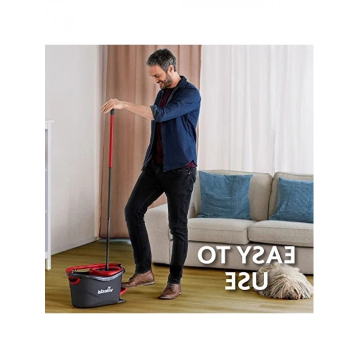 130 cm Uzayan Sap ve Üçgen Başlık ile Etkili Temizlik Seti