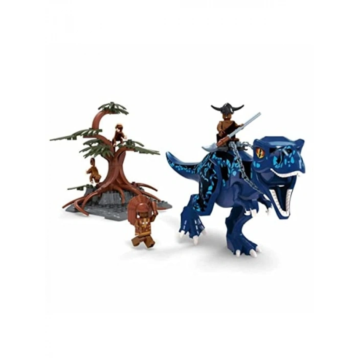 131 Parça Dinozor ve Savaşçı Seti