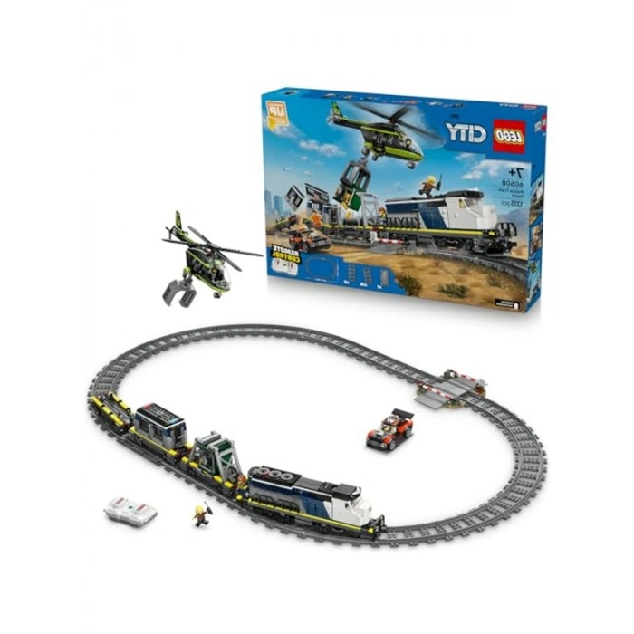 1313 Parça LEGO Seti, Dedektif Temalı Polis Treni