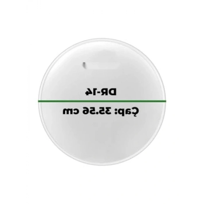 14 İnç Beyaz Trampet Bateri Davul Derisi