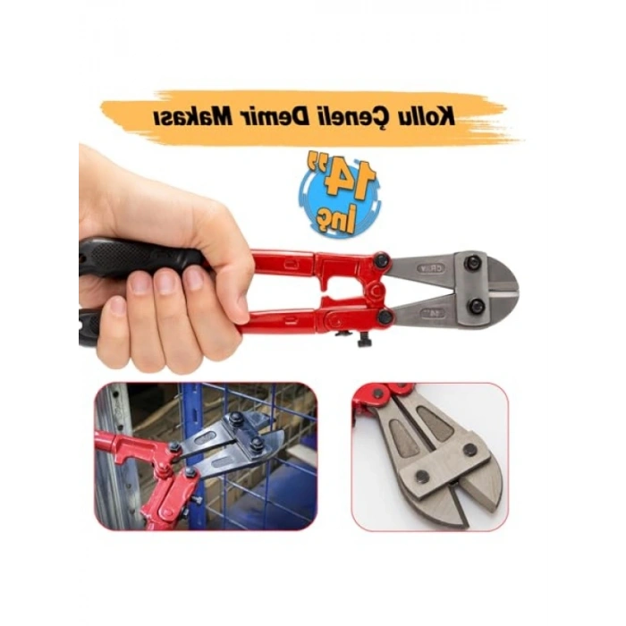 14 inç Kollu Çeneli Demir Kesme Makası