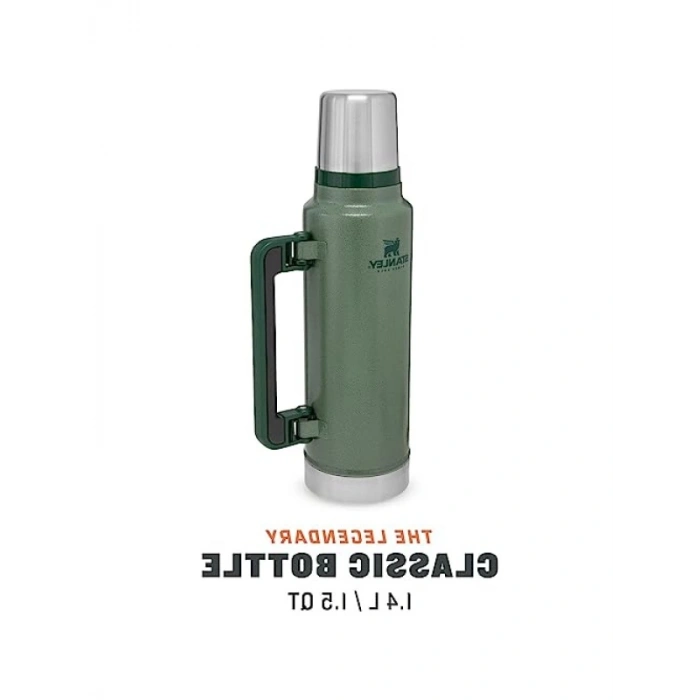 1.4 Litre Kapasiteli Yeşil Vakumlu Çelik Termos