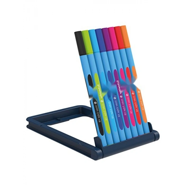 1.4 mm Tükenmez Kalem Seti - 8 Canlı Renk