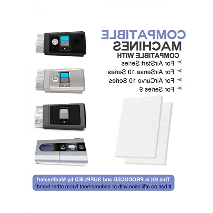 140 Adet Premium Tek Kullanımlık CPAP Filtre Seti