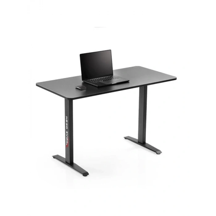 140x60 cm Ölçüsünde Siyah Rüzgar Çalışma Masası