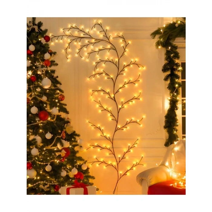 144 Led Güneş Enerjili Dekoratif Sihirli Ağaç, 8 Animasyon