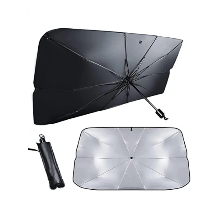 145 Cm UV Korumalı Araç İçi Ön Cam Güneşliği