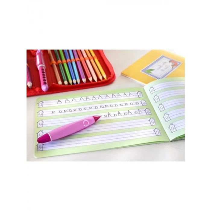 1.4mm Vişne Renkli Okul Versatili Kalem, Faber-Castell