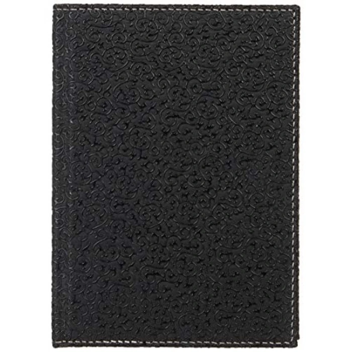 14x20 cm Kareli Defter, 160 Yapraklı, Suni Deri Kapak, Siyah