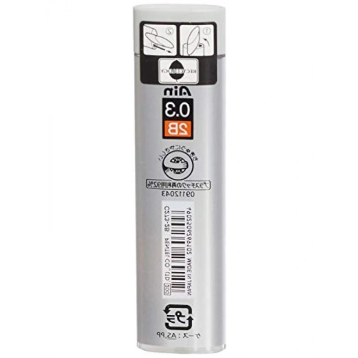 15 Adet Mekanik Kurşun Kalem Ucu - 0.3 mm - 2B