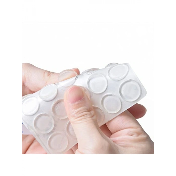 15 Adet Şeffaf 22 mm Yapışkanlı Cam Tutucu