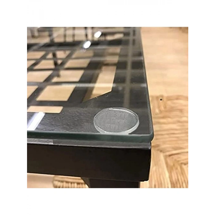 15 Adet Şeffaf 22 mm Yapışkanlı Cam Tutucu