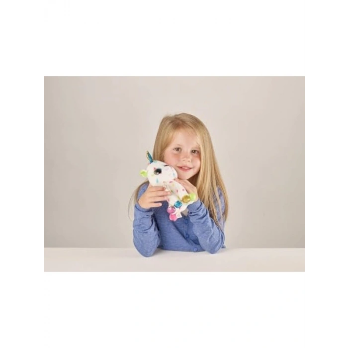 15 Cm Boyutunda Peluş Tek Boynuzlu At, Sevimli ve Yumuşak