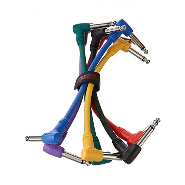 15 cm Gitar Pedal Ara Kablosu Seti, 6 Adet