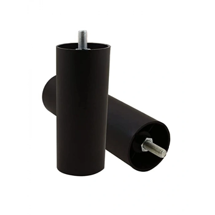 15 cm Siyah Plastik Mobilya Destek Ayağı