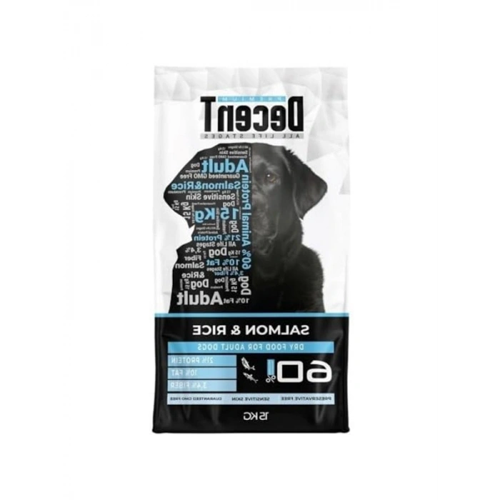 15 Kg Premium Somonlu ve Pirinçli Yetişkin Köpek Maması