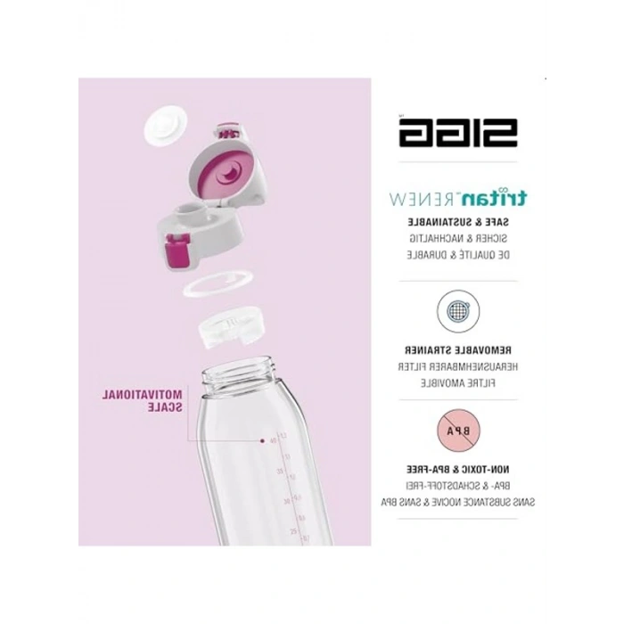 1.5 L Kapasiteli MyPlanet Berry Renkli Su Şişesi