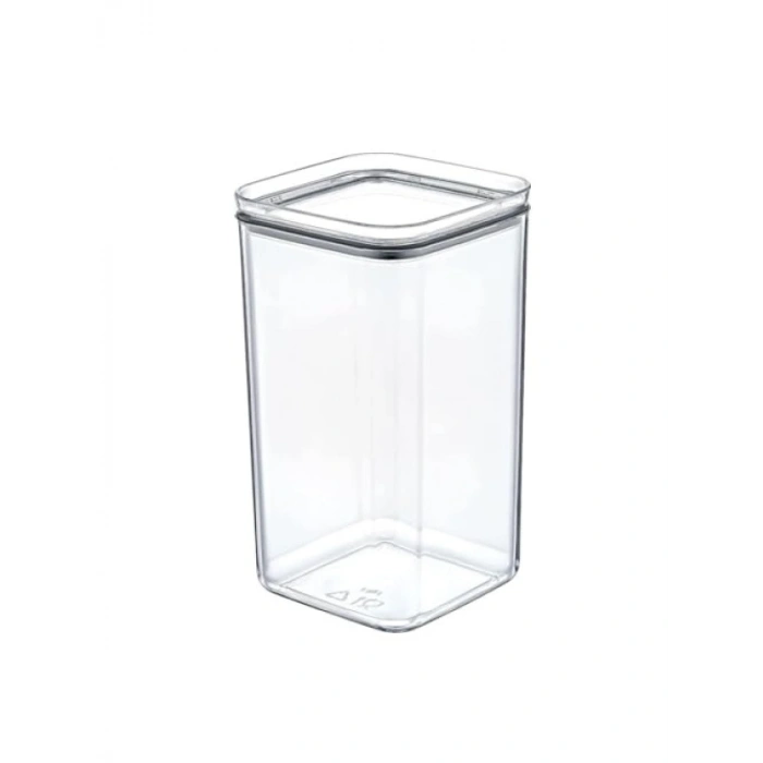 1,5 Litre Vakumlu Kuru Gıda Saklama Kabı - 3 Adet