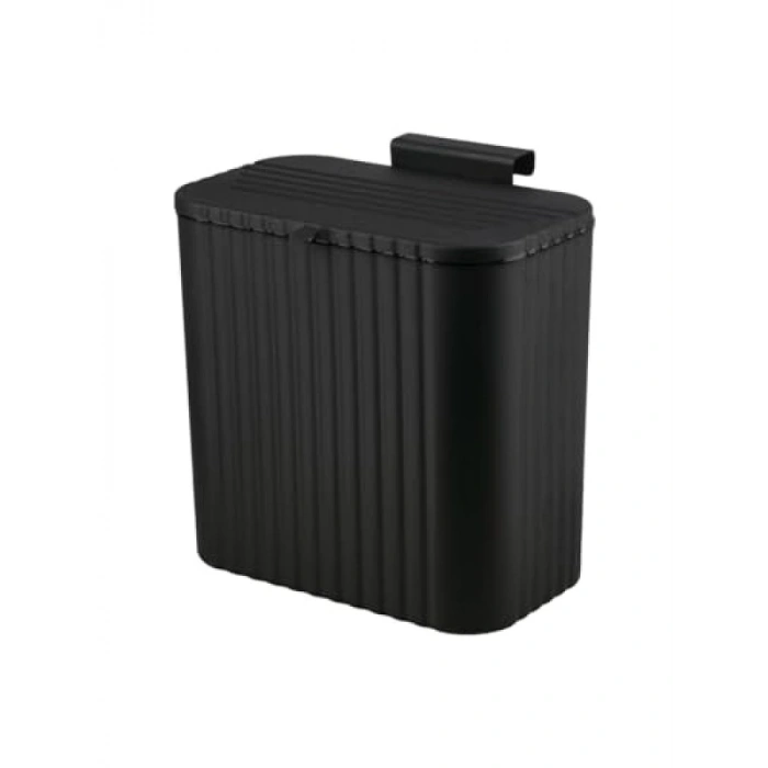 15 LT Siyah Mutfak Tezgah Üstü Çöp Kovası