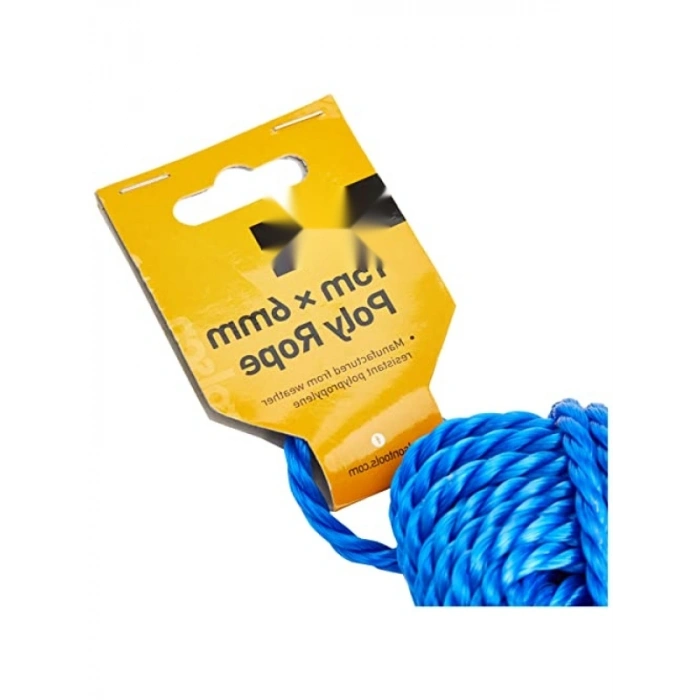 15 m x 6 mm Polipropilen İp - Çok Amaçlı Kullanım