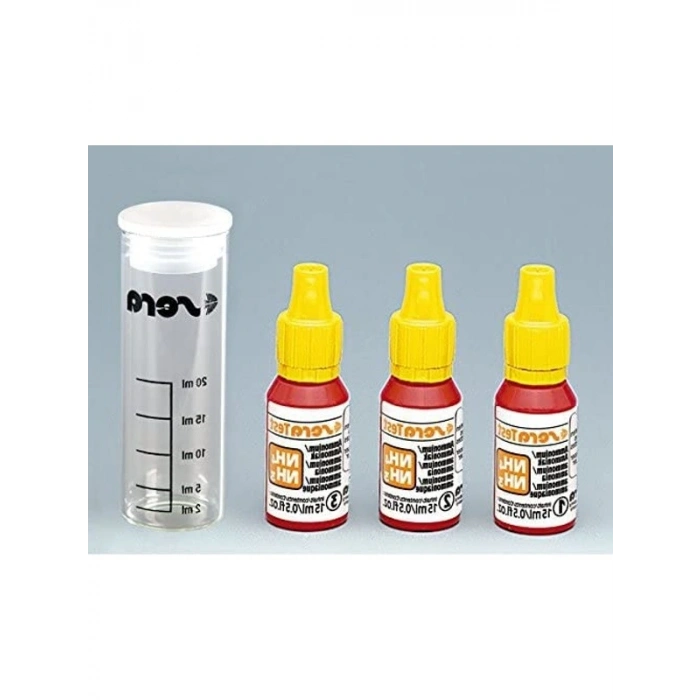 15 Ml Amonyum Amonyak Test Kiti, Su Kalitesi Ölçümü